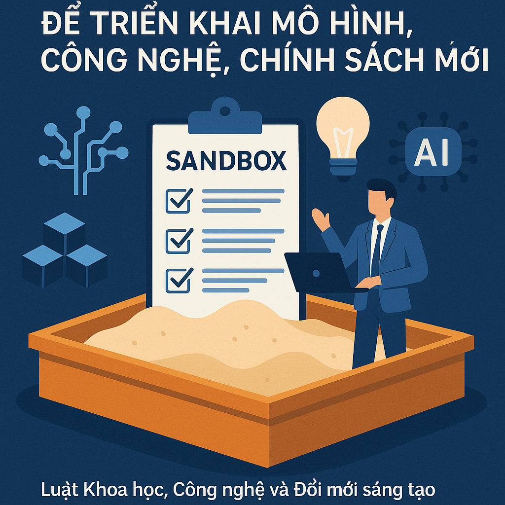 Chính thức luật hóa cơ chế sandbox để thử nghiệm mô hình, công nghệ và chính sách mới
