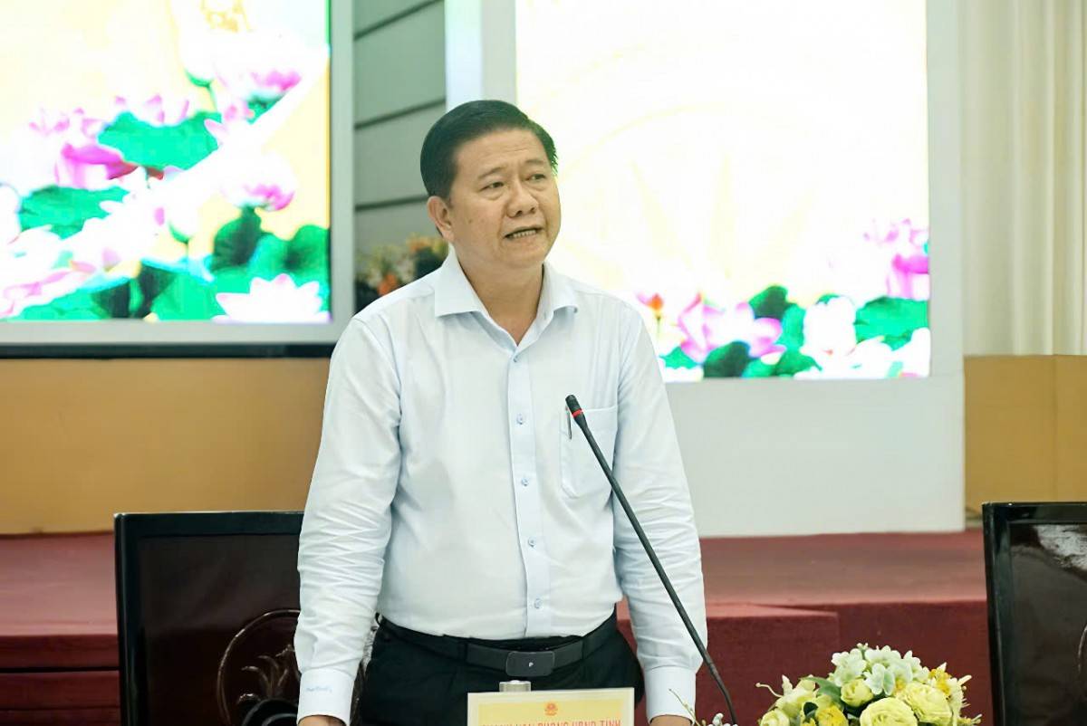 ông Võ Thành Trí - Chánh Văn phòng UBND tỉnh