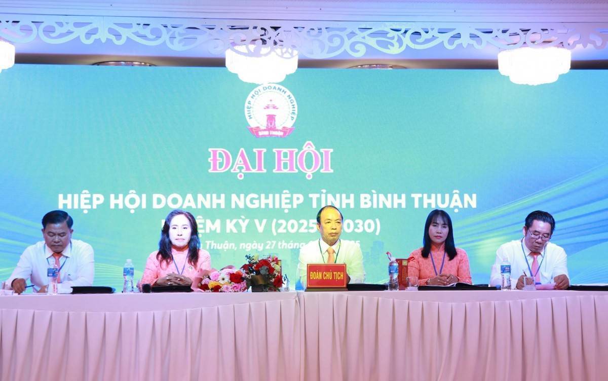 Hiệp hội Doanh nghiệp tỉnh Bình Thuận nhiệm kỳ 2025-2030: Xây dựng cộng đồng doanh nghiệp phát triển bền vững