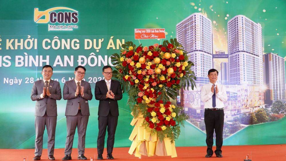 Tập đoàn Bcons tổ chức lễ khởi công Dự án Bcons Bình An Đông Tây