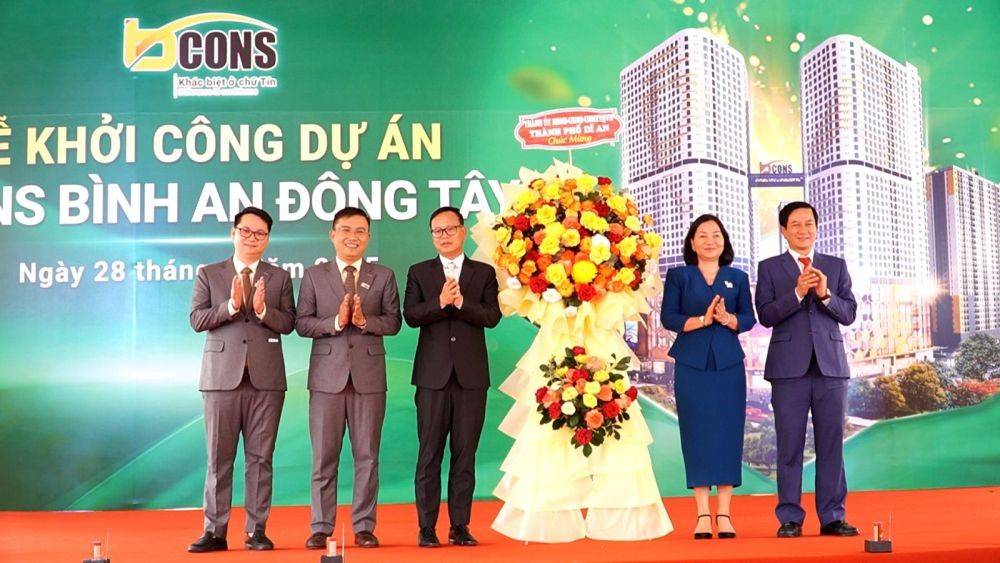 Tập đoàn Bcons tổ chức lễ khởi công Dự án Bcons Bình An Đông Tây