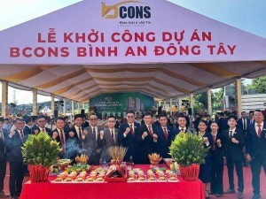 Tập đoàn Bcons tổ chức lễ khởi công Dự án Bcons Bình An Đông Tây