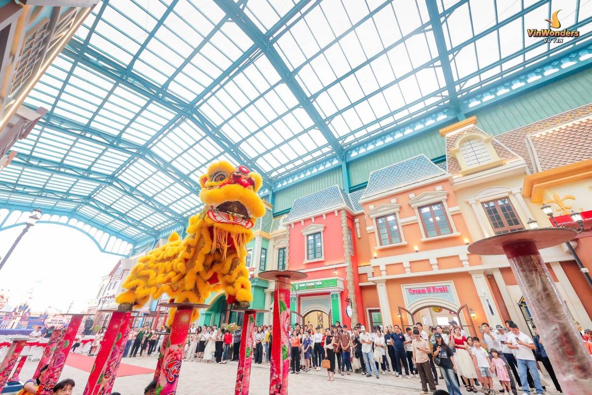 Hành trình khám phá tại VinWonders Vũ Yên còn trọn vẹn hơn với P