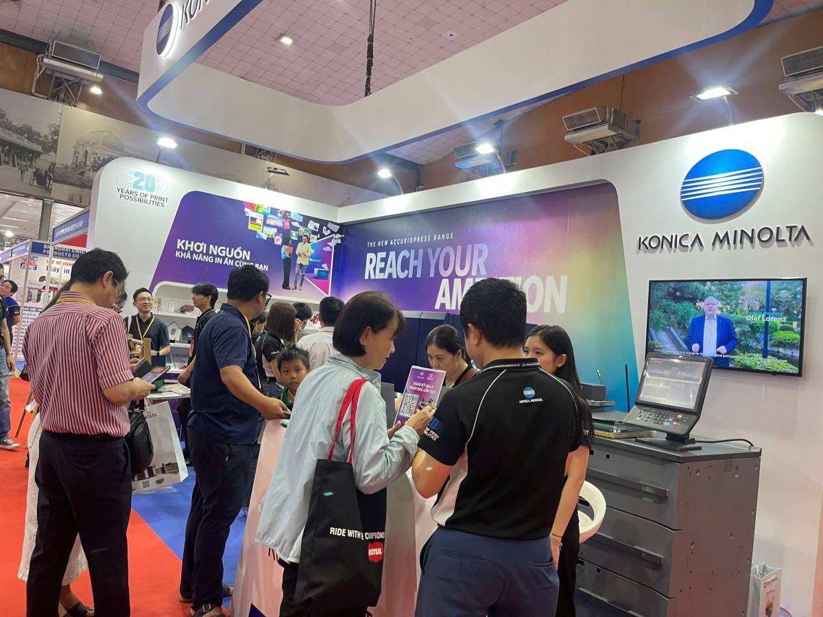 HanoiPrintPack 2025: Giới thiệu máy móc in ấn, đóng gói thông minh tại Việt Nam