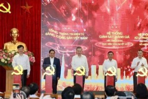 Ra mắt ba nền tảng số trọng yếu giám sát Nghị quyết 57-NQ/TW