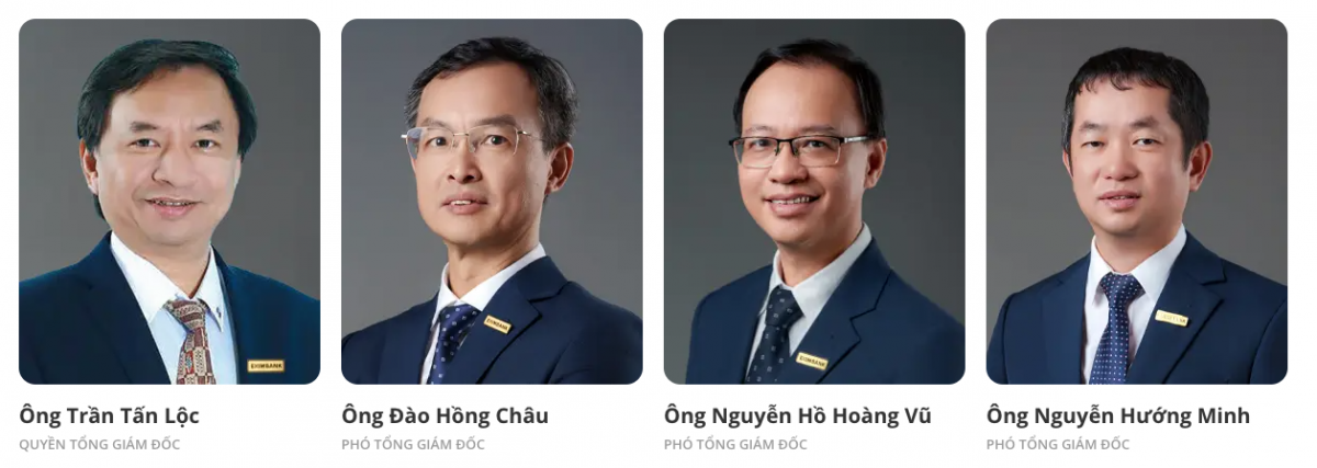 Ông Trần Tấn Lộc giữ chức Quyền Tổng giám đốc Eximbank