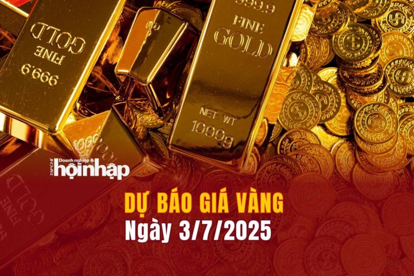Dự báo giá vàng 3/7/2025
