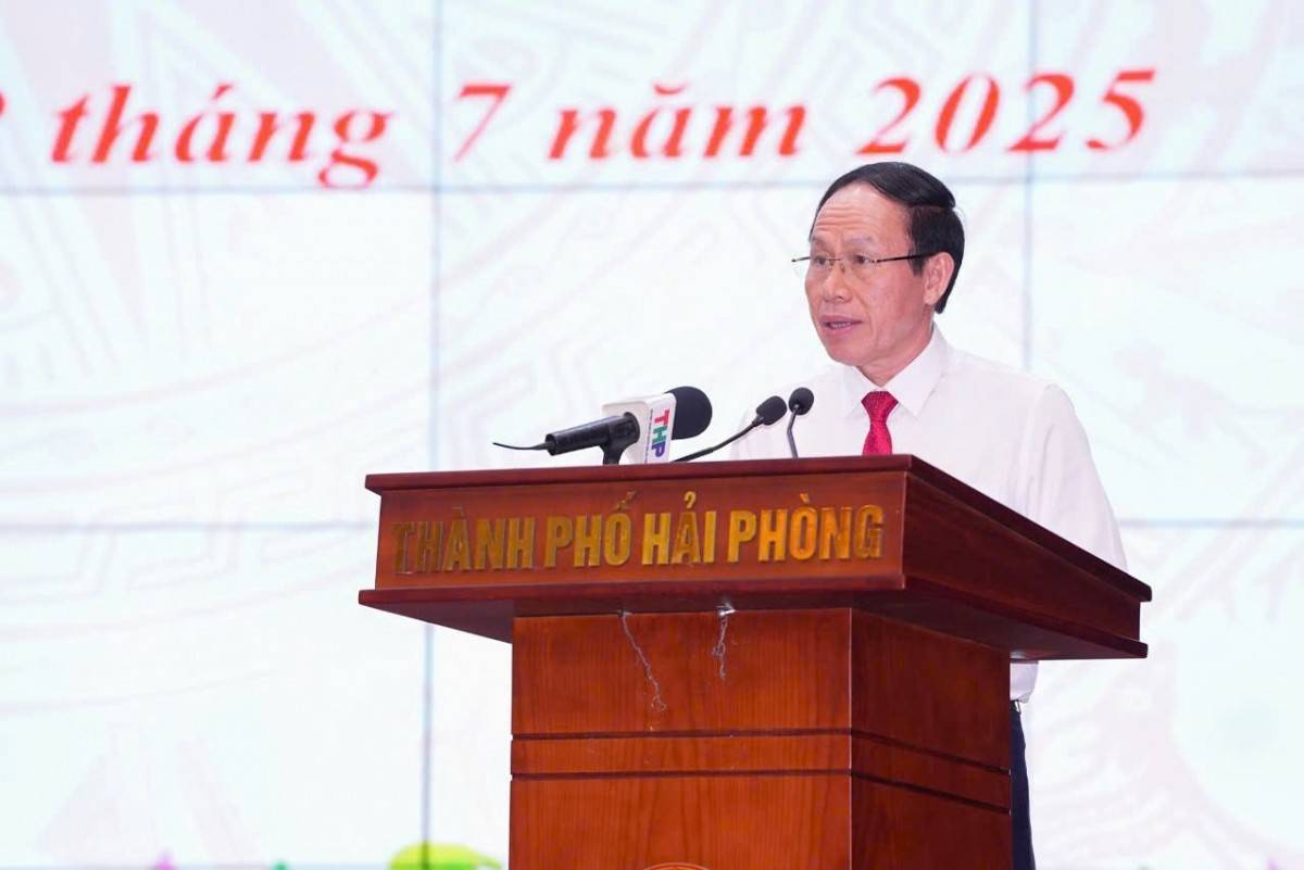 Bí thư Thành ủy Lê Tiến Châu phát biểu Bí thư Thành ủy Lê Tiến Châu phát biểu