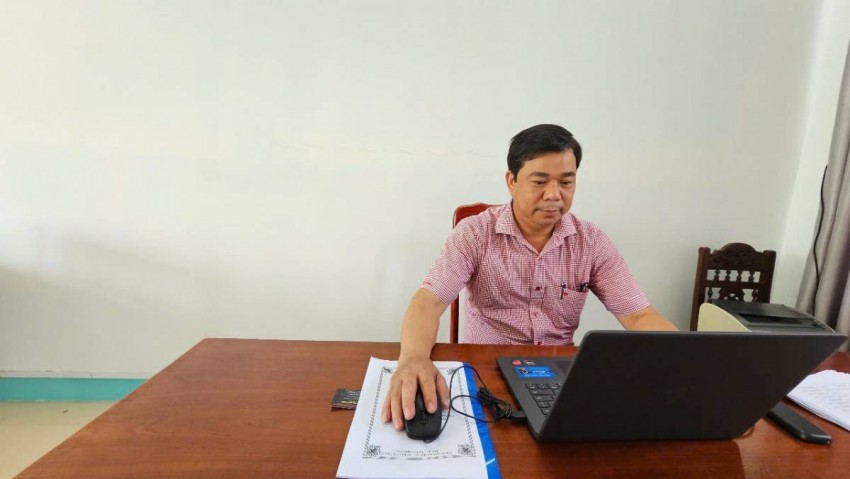 Ông Nguyễn Văn Trí – Phó Giám đốc Trung tâm hành chính công phường Bàn Thạch