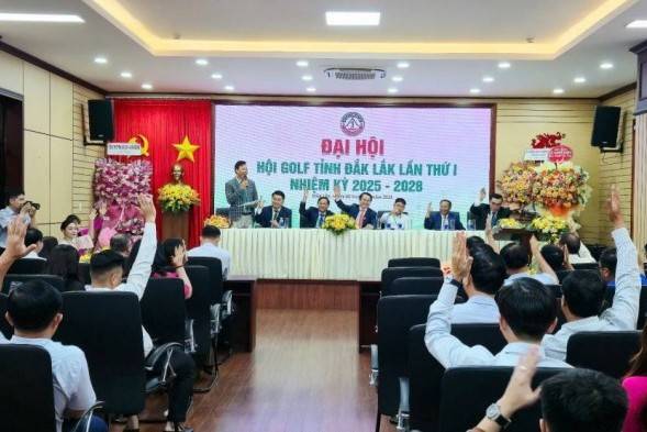 Hội Golf tỉnh Đắk Lắk Đại hội lần thứ I, nhiệm kỳ 2025 - 2028