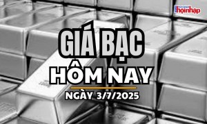 Giá bạc hôm nay 3/7/2025: Giá bạc trong nước và thế giới bật tăng