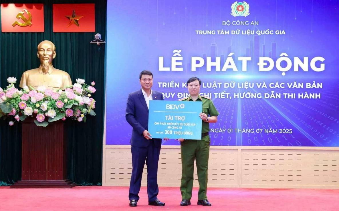 BIDV đồng hành cùng Trung tâm Dữ liệu quốc gia