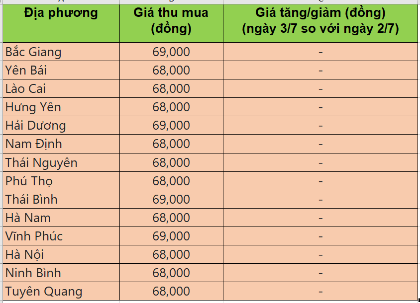 Giá heo hơi hôm nay 3/7/2025: Giá heo hơi chững tại miền Bắc, giảm nhẹ ở miền Trung và miền Nam