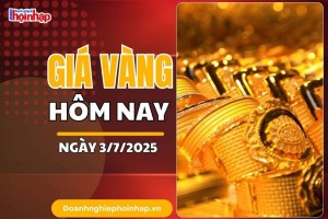 Giá vàng hôm nay 3/7: Vàng miếng SJC giữ giá cao gần 121 triệu đồng/lượng