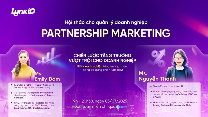 Giải pháp tiếp thị “0 đồng” toàn diện với Partnership Marketing