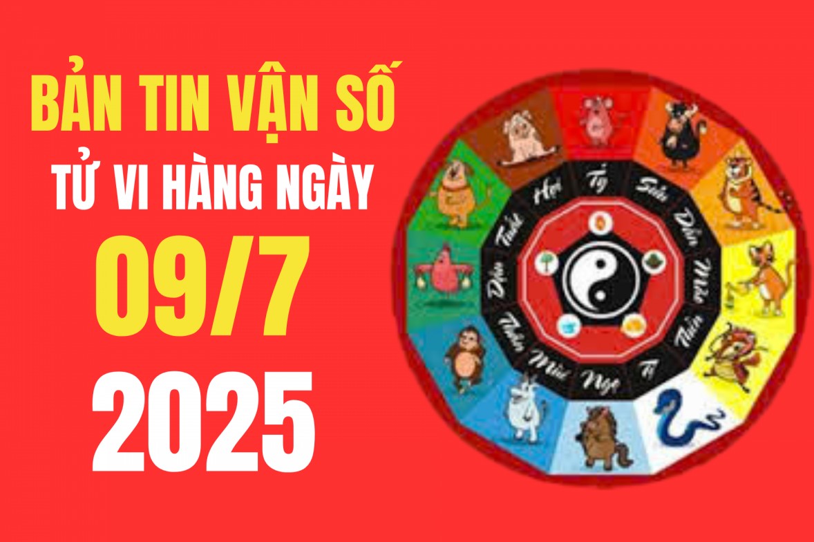 Tử vi - Vận số ngày 9/7/2025: 4 con giáp được Cát tinh soi đường, quý nhân dìu dắt vượt khó