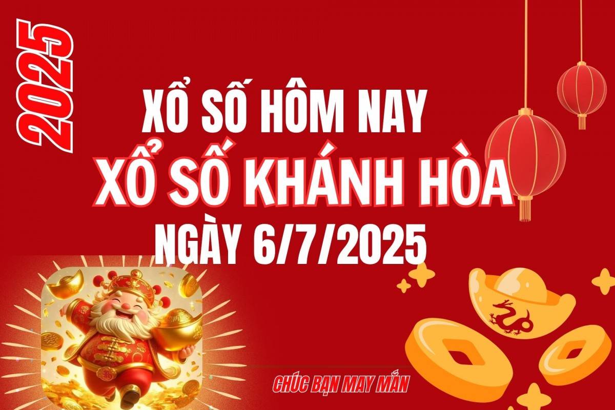 XSKH 2/7, Kết quả xổ số Khánh Hòa hôm nay 2/7/2025, Trực tiếp XSKH ngày 2 tháng 7