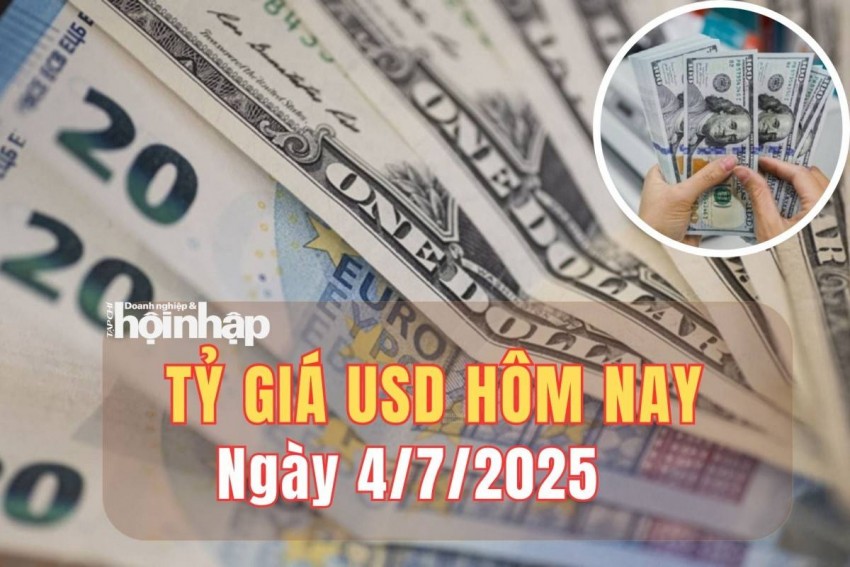 Tỷ giá USD hôm nay 4/7/2025: Đồng USD trong nước và thế giới tiếp đà tăng