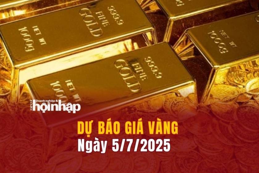 Dự báo giá vàng 5/7: Vàng nhẫn, vàng miếng có xu hướng "lao dốc"