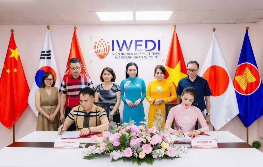 IWEDI và Tạp chí Nông nghiệp & Môi trường ký kết hợp tác chiến lược