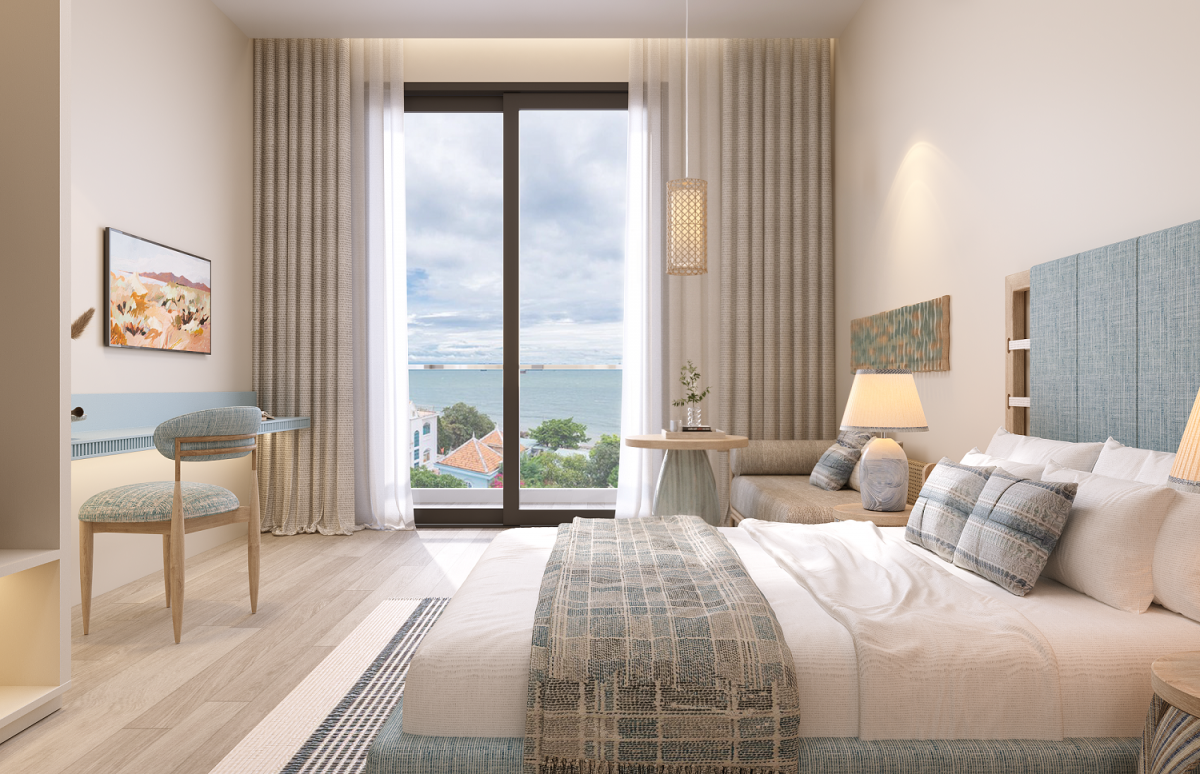 Căn hộ Blanca được bàn giao full nội thất (trừ căn duplex).