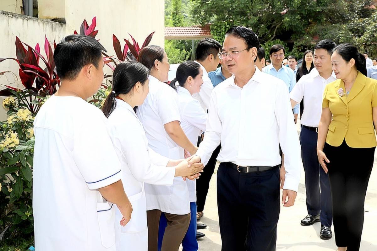 Phú Thọ: Bí thư Tỉnh ủy khảo sát Trung Sơn trong chuyến công tác đầu tiên sau sáp nhập