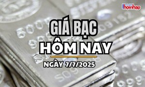 Giá bạc hôm nay 7/7/2025: Giá bạc trong nước đi ngang, thế giới biến động nhẹ