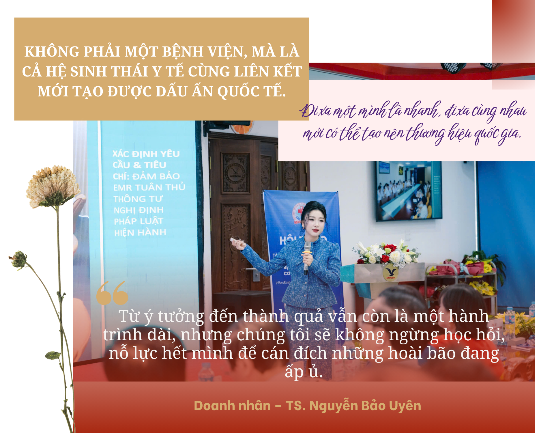Doanh nhân – TS. Nguyễn Bảo Uyên: “Báo chí đã tiếp thêm sức mạnh cho tôi”