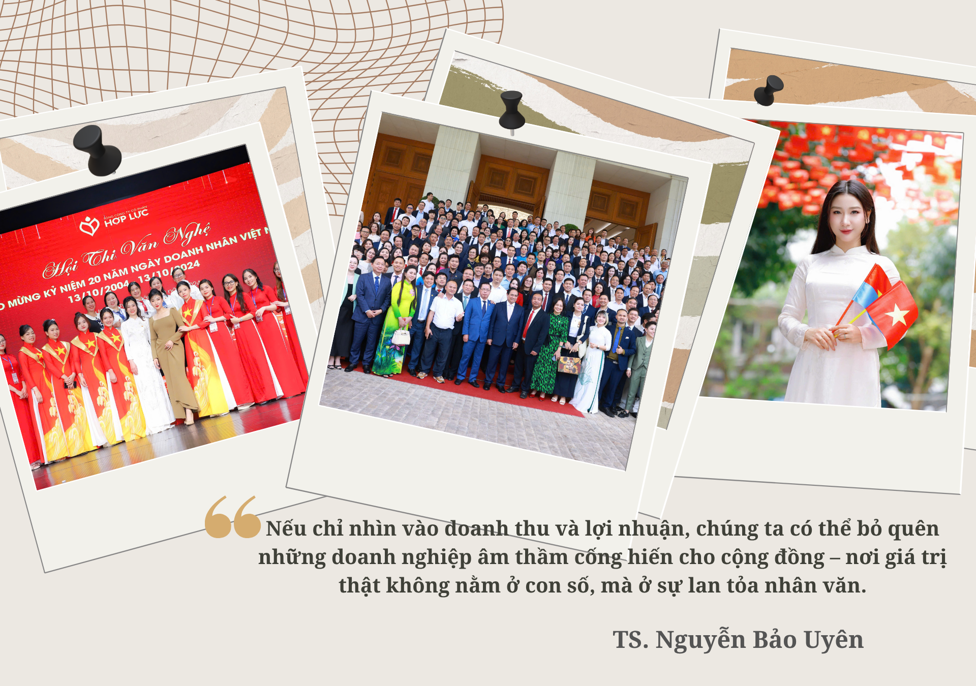 Doanh nhân – TS. Nguyễn Bảo Uyên: “Báo chí đã tiếp thêm sức mạnh cho tôi”