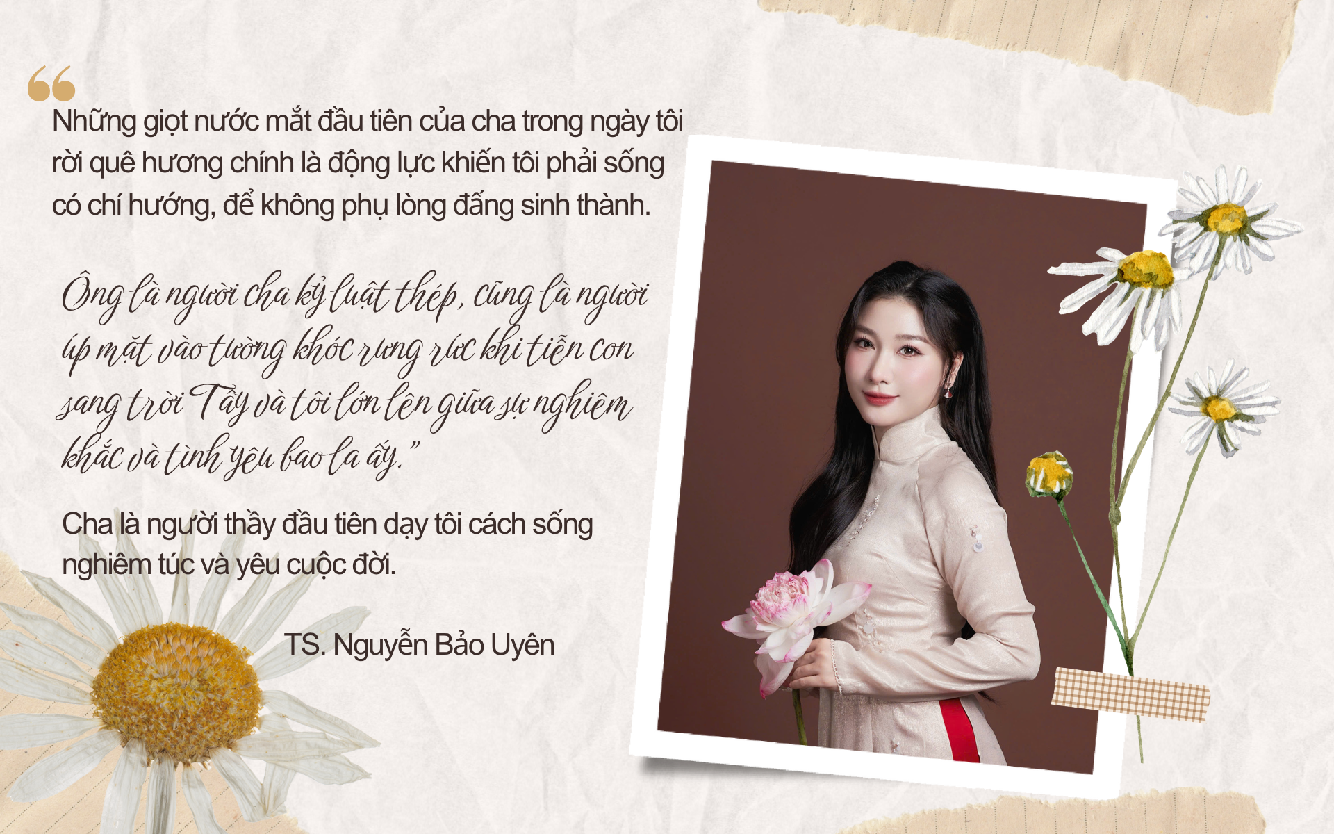 Doanh nhân – TS. Nguyễn Bảo Uyên: “Báo chí đã tiếp thêm sức mạnh cho tôi”