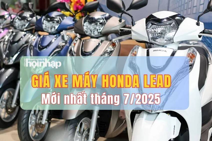 Giá xe máy Honda Lead mới nhất tháng 7/2025 giữ ổn định, đại lý "đội" giá 7,6-9,8 triệu đồng so với đề xuất