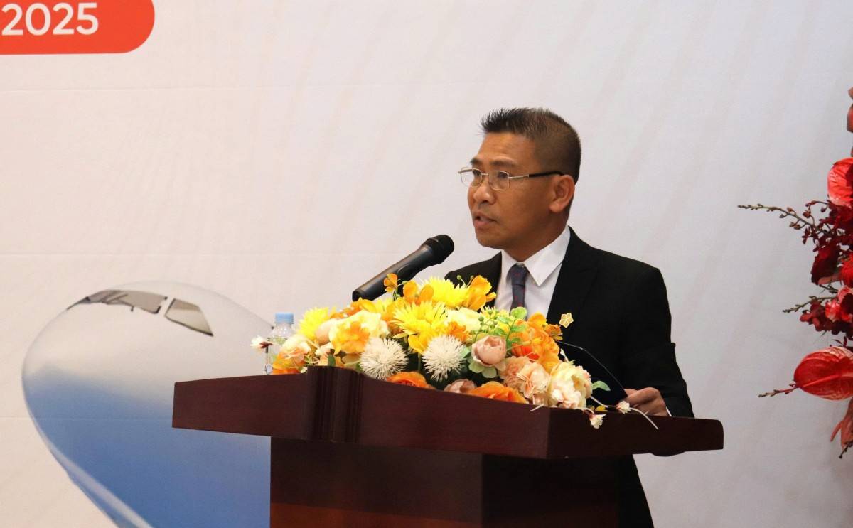 Ông Đặng Đình Việt, CEO Crystal Holidays Holdings, phát biểu tại lễ ký kết. Ảnh: Ánh Dương