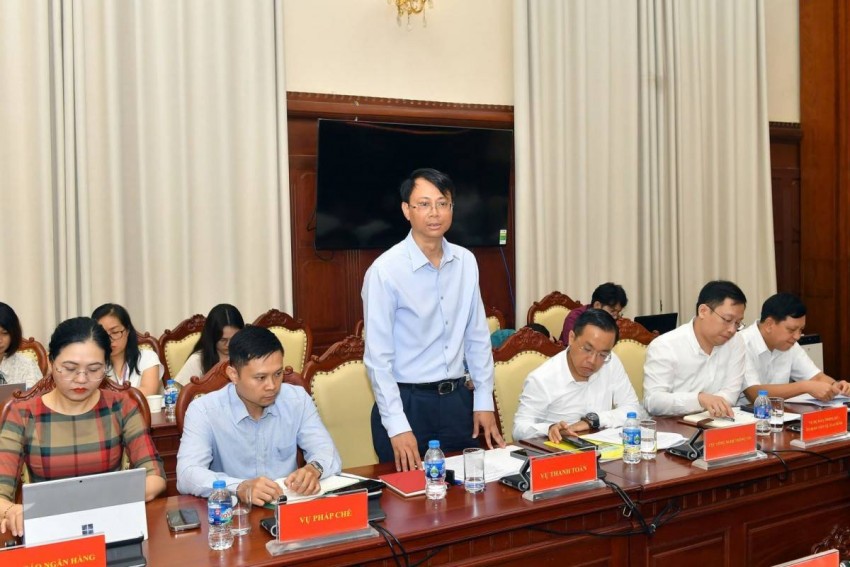 Ông Lê Anh Dũng, Phó Vụ trưởng Vụ Thanh toán (NHNN).