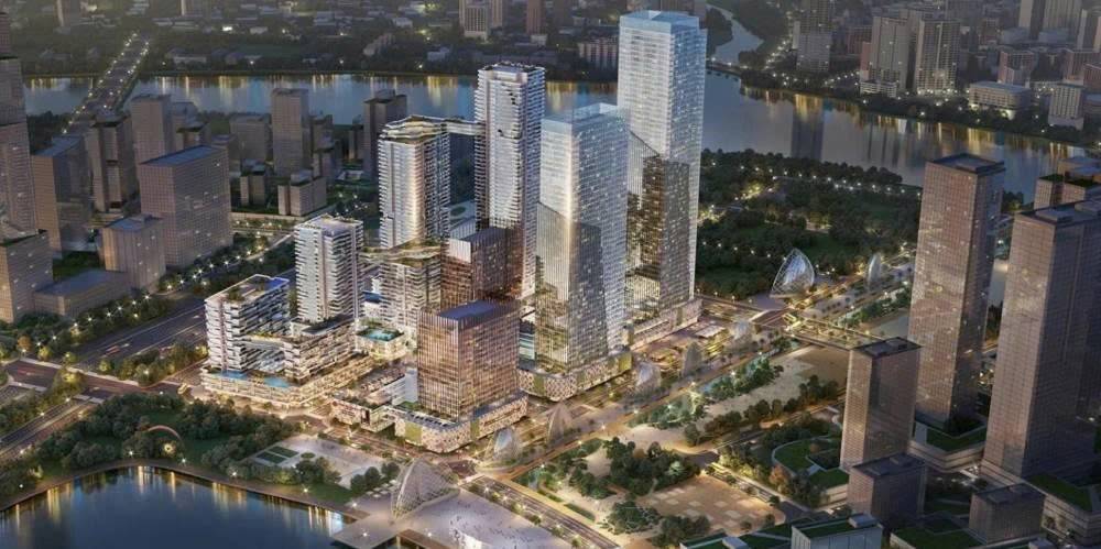 Phối cảnh Trung tâm Tài chính quốc tế tại TP.HCM. Nguồn: Sở Xây dựng TP.HCM.