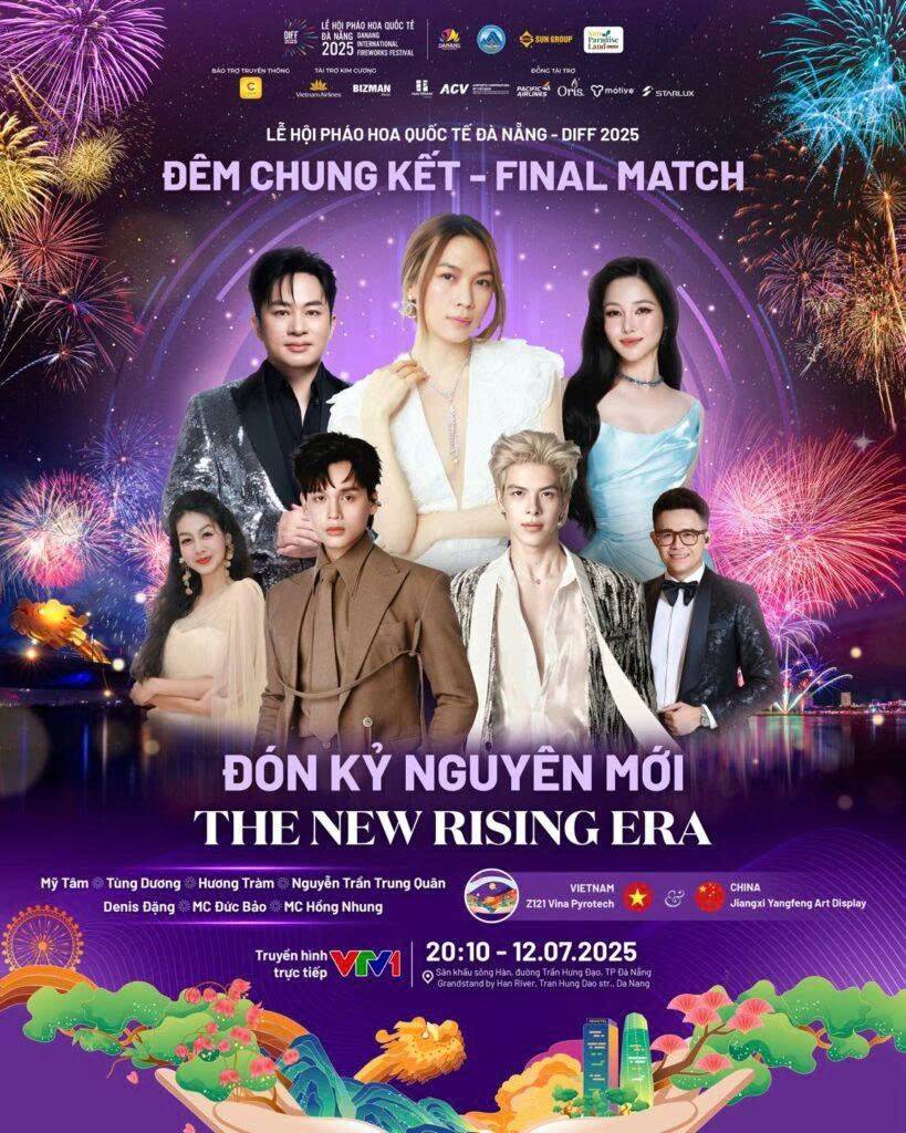 Mỹ Tâm sẽ tái xuất trên sân khấu sông Hàn (TP. Đà Nẵng), cùng dàn sao “khủng” thắp sáng đêm chung kết DIFF 2025