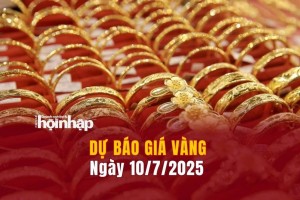 Dự báo giá vàng 10/7: Vàng nhẫn, vàng miếng có xu hướng "lao dốc"