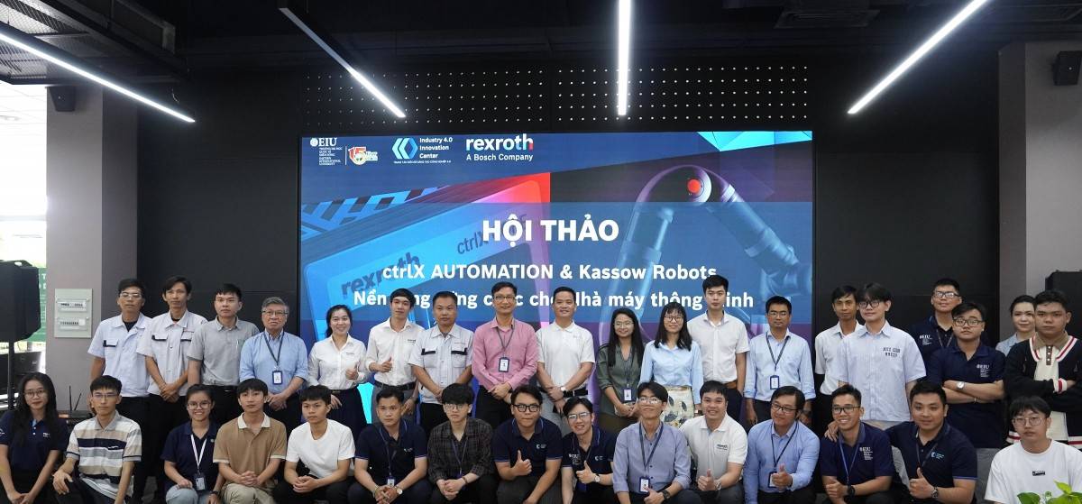 Bosch Rexroth và IIC hợp lực kiến tạo nền tảng cho Nhà máy thông minh tại Việt Nam