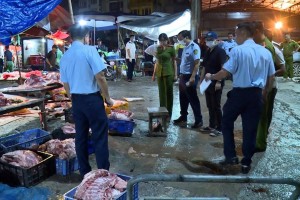 TP. Hà Nội siết kiểm soát an toàn thực phẩm sau vụ thịt heo bệnh tuồn ra thị trường