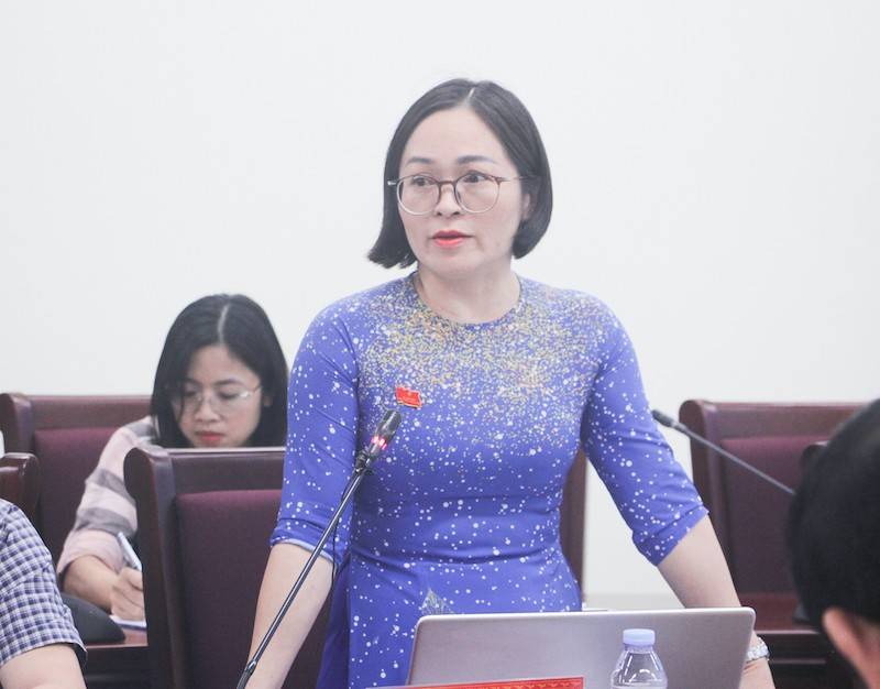 dại biểu Hoàng Thị Hồng Hạnh – Tổ đại biểu số 09 