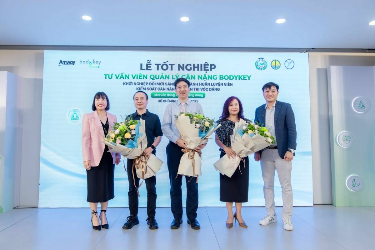 Tư vấn viên Quản lý Cân nặng BodyKey, Amway Việt Nam, đào tạo chuyên sâu, BodyKey Mentor, quản trị vóc dáng 3