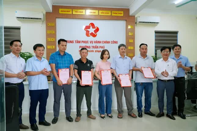 Hà Tĩnh đã có phường đầu tiên cấp sổ đỏ sau sáp nhập hành chính