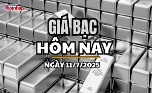 Giá bạc hôm nay 11/7/2025: Giá bạc trong nước ổn định, thế giới tăng mạnh