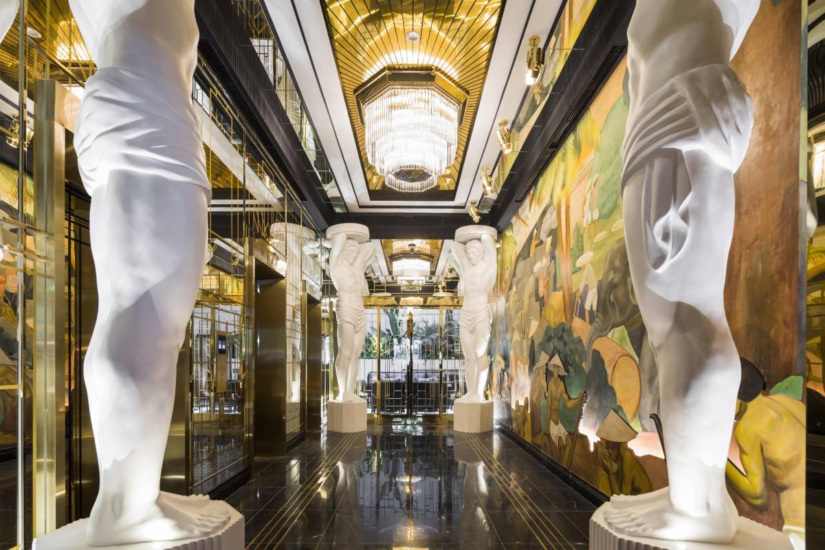 Khách sạn lấy cảm hứng từ phong cách Art Nouveau và Art Deco