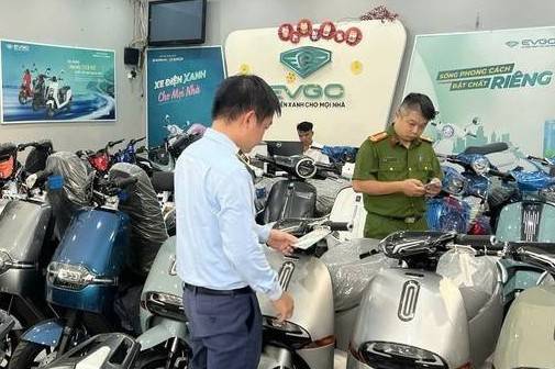 Triệt phá đường dây xe máy điện giả nhãn hiệu NIJIA, bắt giam 3 đối tượng