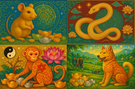 Tử vi tuần mới từ 14/7 – 20/7/2025: TOP 4 Con giáp trúng lộc trời ban? Tử vi tiết lộ bí mật tài vận?