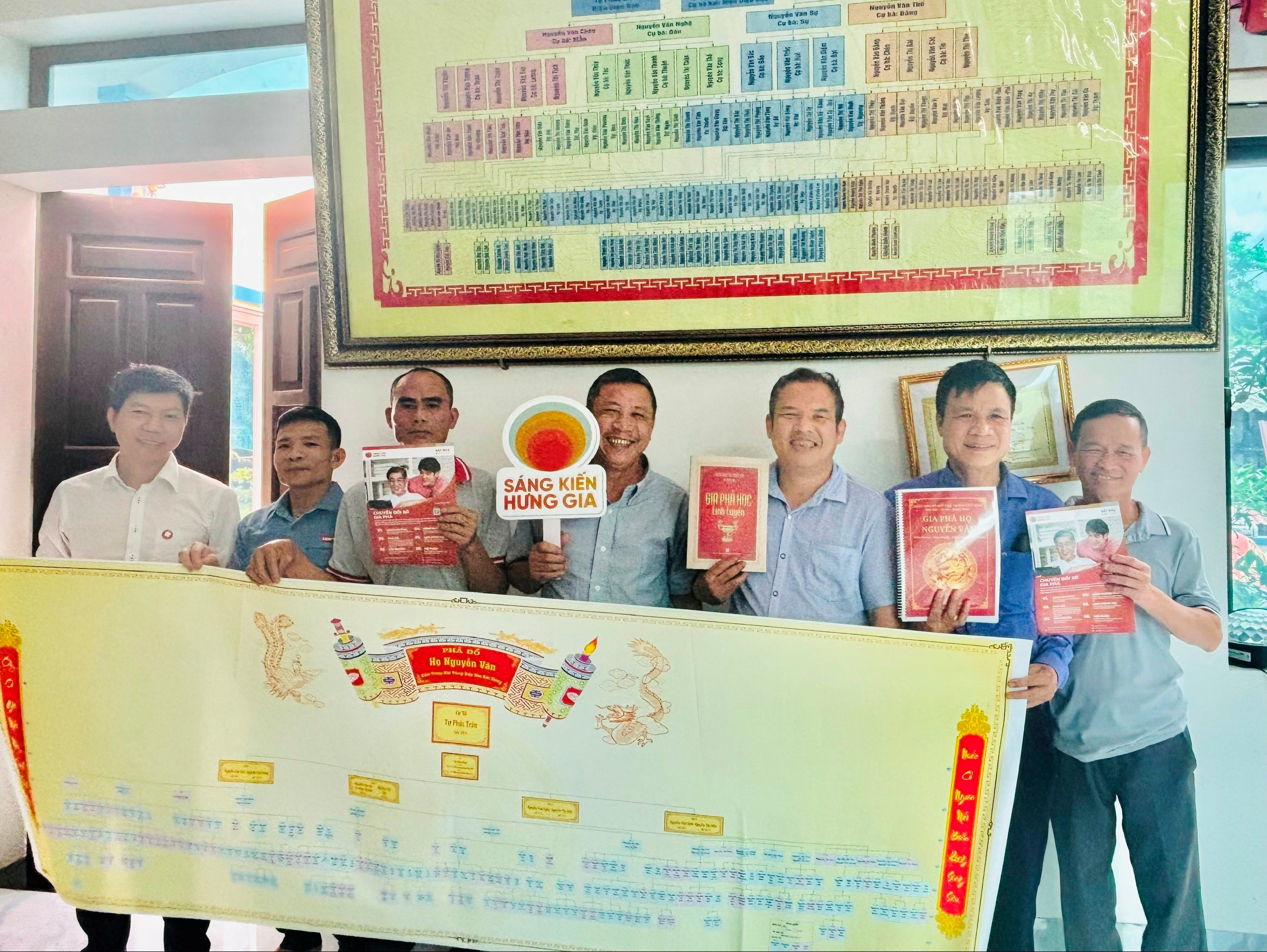 Sáng Kiến Hưng Gia tiên phong số hóa gia phả