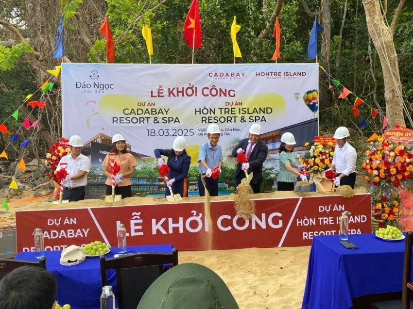 “Khởi đầu cho một dự án du lịch xanh và bền vững – Cadabay Resort & Spa và Hòn Tre Island Resort & Spa chính thức được khởi công tại Vườn quốc gia Côn Đảo” “Khởi đầu cho một dự án du lịch xanh và bền vững – Cadabay Resort & Spa và Hòn Tre Island Resort & Spa chính thức được khởi công tại Vườn quốc gia Côn Đảo”