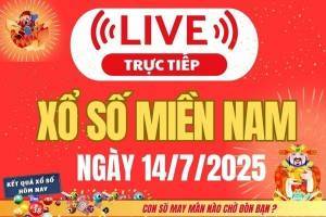 TRỰC TIẾP: Kết quả Xổ số miền Nam hôm nay 14/7/2025 - XSMN 14/7 - XSMN thứ Hai cập nhật mới nhất