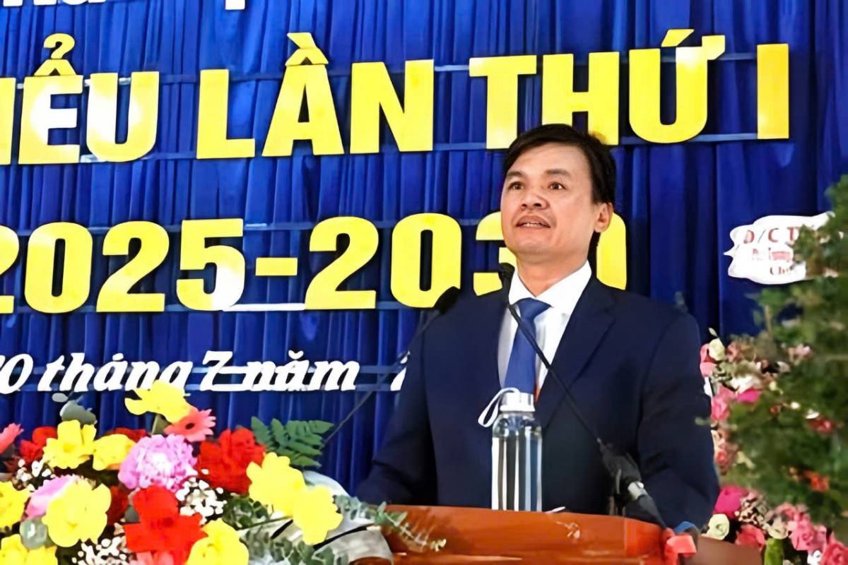 Bí thư Đảng ủy phường Nguyễn Minh Hiếu