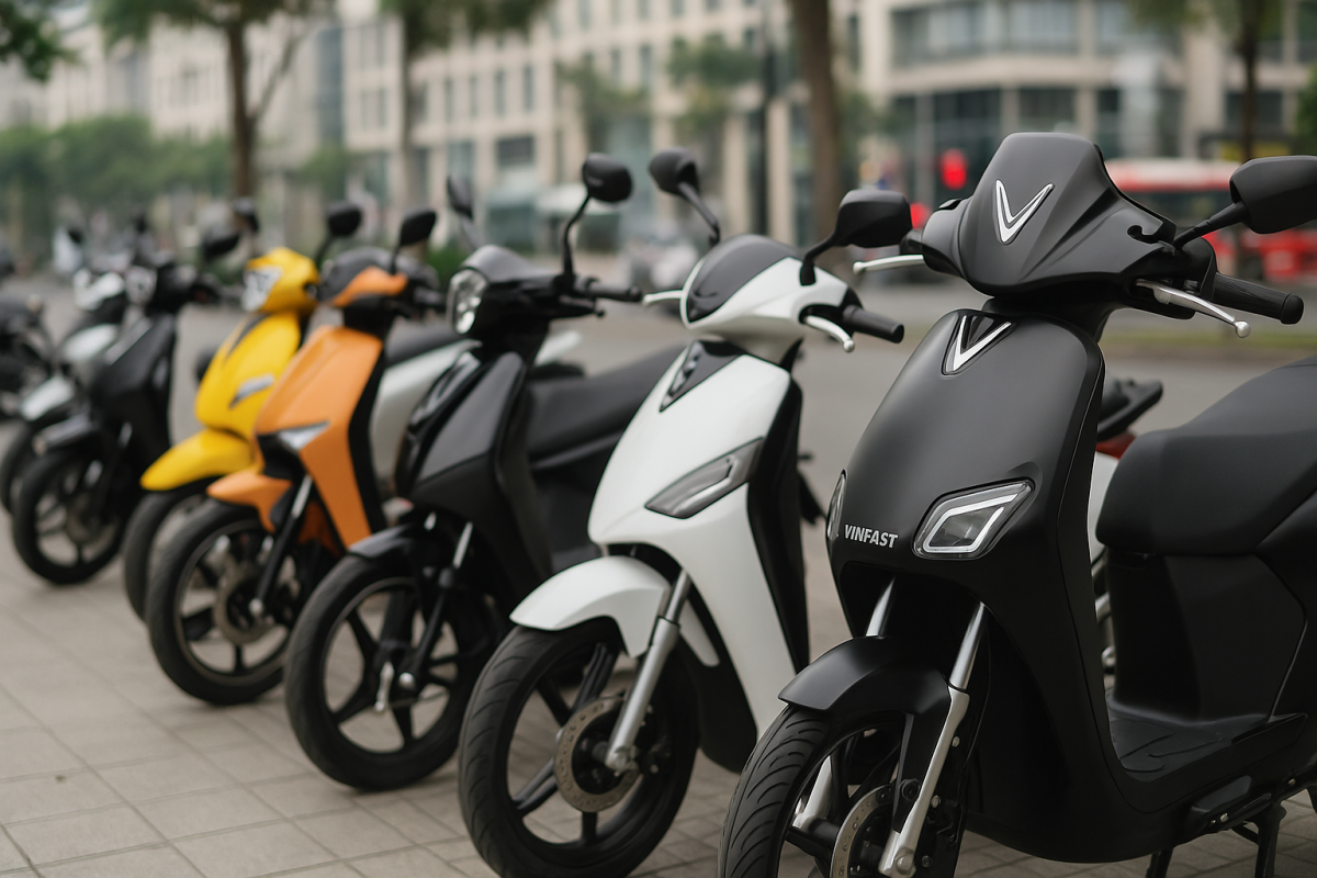 Điểm mặt những tên tuổi trong thị trường xe máy điện Việt Nam
